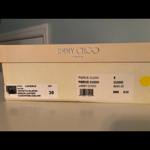 **SOLD** JIMMY CHOO PIERCE WEDGE *BRAND NEW* - Picture 6 of 6
